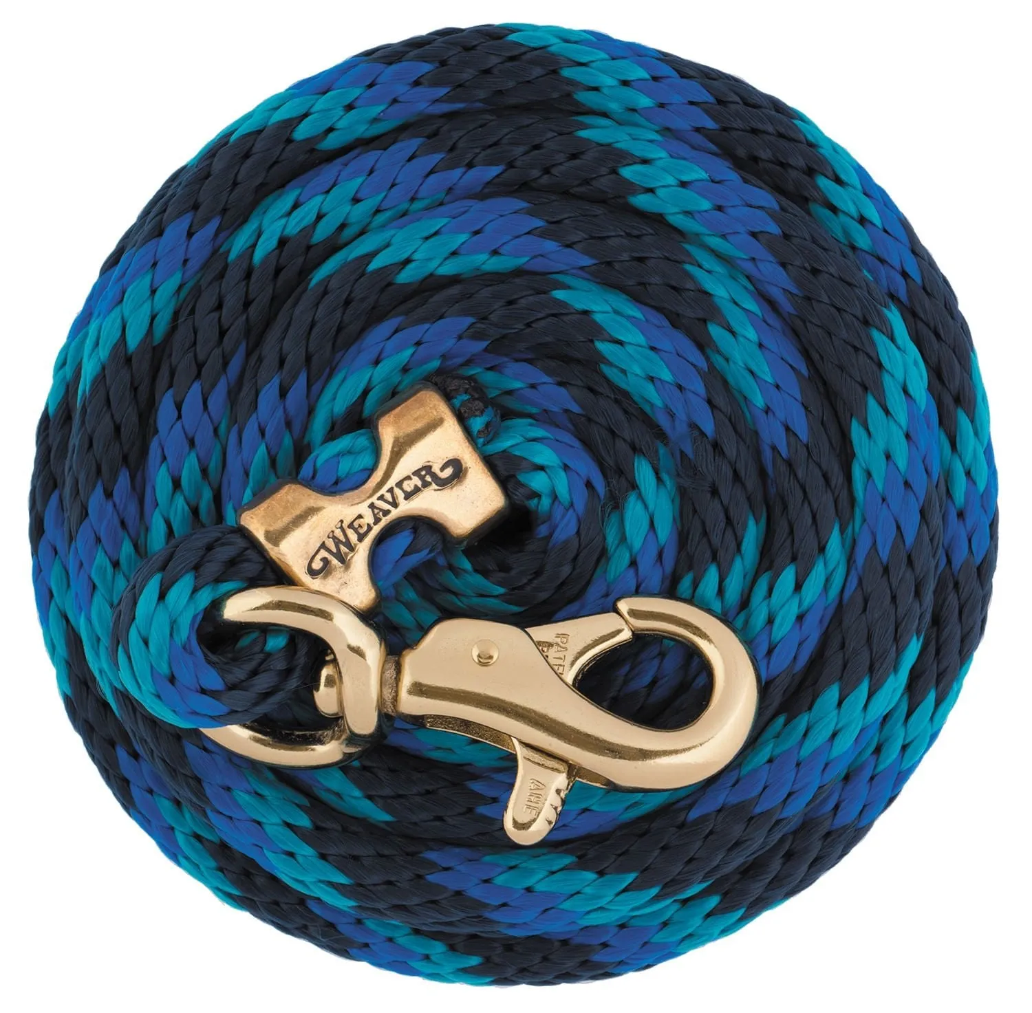 10' Weaver Poly Lead Rope with Bull Trigger Snap