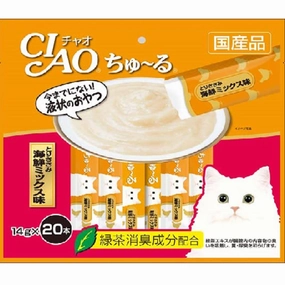10% OFF: Ciao ChuRu Chicken Fillet Seafood Liquid Cat Treat 280g dog chew toys dog dental chews durable chew toys puppy chew toy bone chew