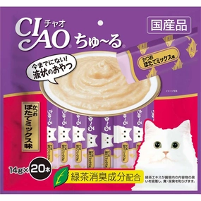 10% OFF: Ciao ChuRu Tuna & Scallop Liquid Cat Treats 280g cat general supplies cat toys cat grooming cat food cat litter