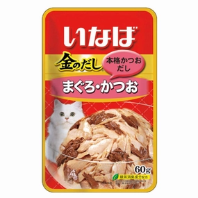 10% OFF: Ciao Golden Stock Tuna Pouch Cat Food 60g x 12 cat general supplies cat toys cat grooming cat food cat litter