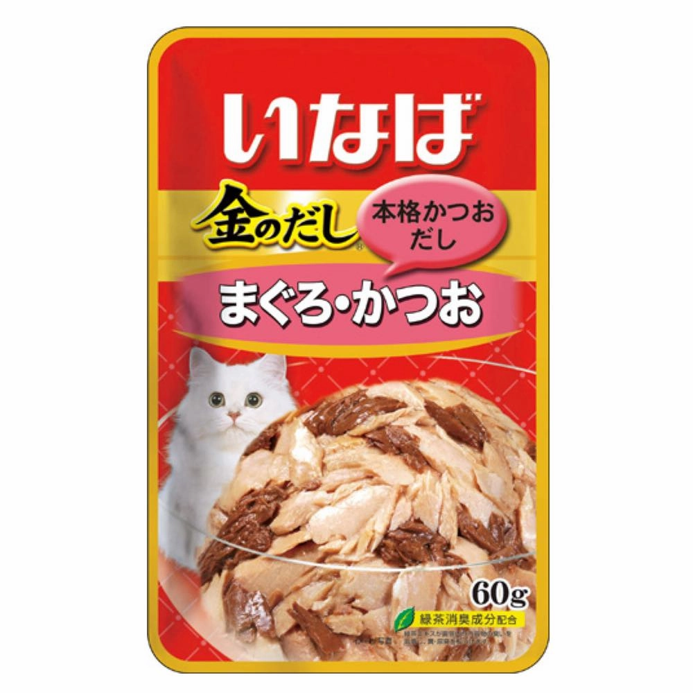 10% OFF: Ciao Golden Stock Tuna Pouch Cat Food 60g x 12 cat general supplies cat toys cat grooming cat food cat litter