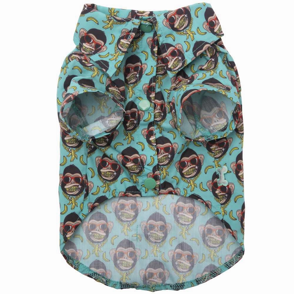 10% OFF: FuzzYard Button Up Shirt For Dogs (Gor-illz) puppy food dog jerky treats dog dental treats dog chicken strips organic dog food
