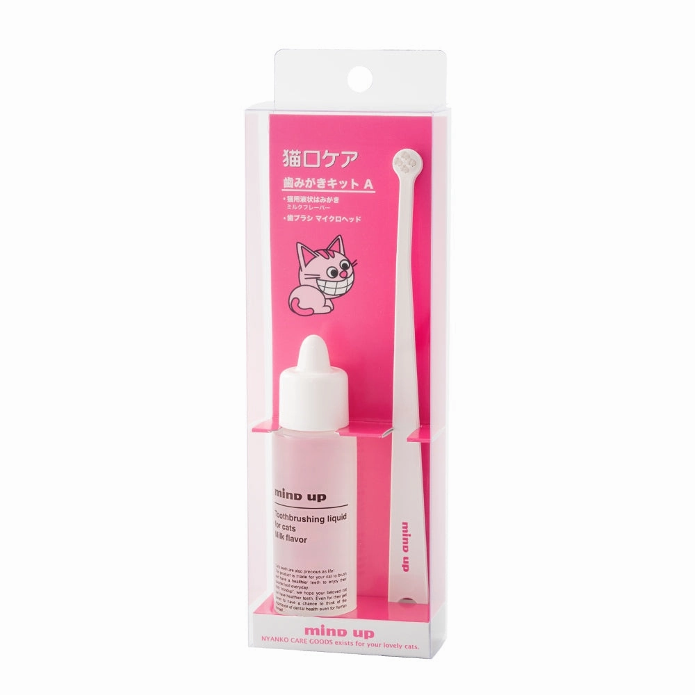 10% OFF: Mind Up Nyanko Care Toothbrushing Kit A With Micro Head For Cats