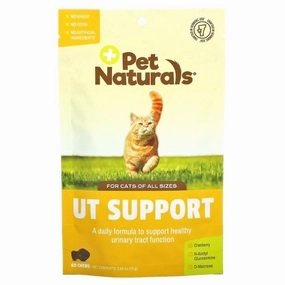 10% OFF: Pet Naturals of Vermont Urinary Tract Support with Cranberry For Cats 60 Chews dog chew toys dog dental chews durable chew toys puppy chew toy bone chew