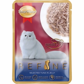 10% OFF: Smartheart Refine Selected Tuna In Jelly Pouch Cat Food 70g x 12 cat general supplies cat toys cat grooming cat food cat litter