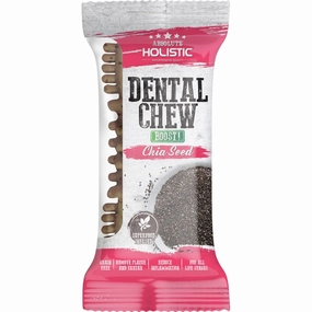 12 FOR $12: Absolute Holistic Boost Chia Seed Grain-Free Dental Dog Chew 25g no pull dog harness nylon dog leash dog walking set dog vest harness pet lead
