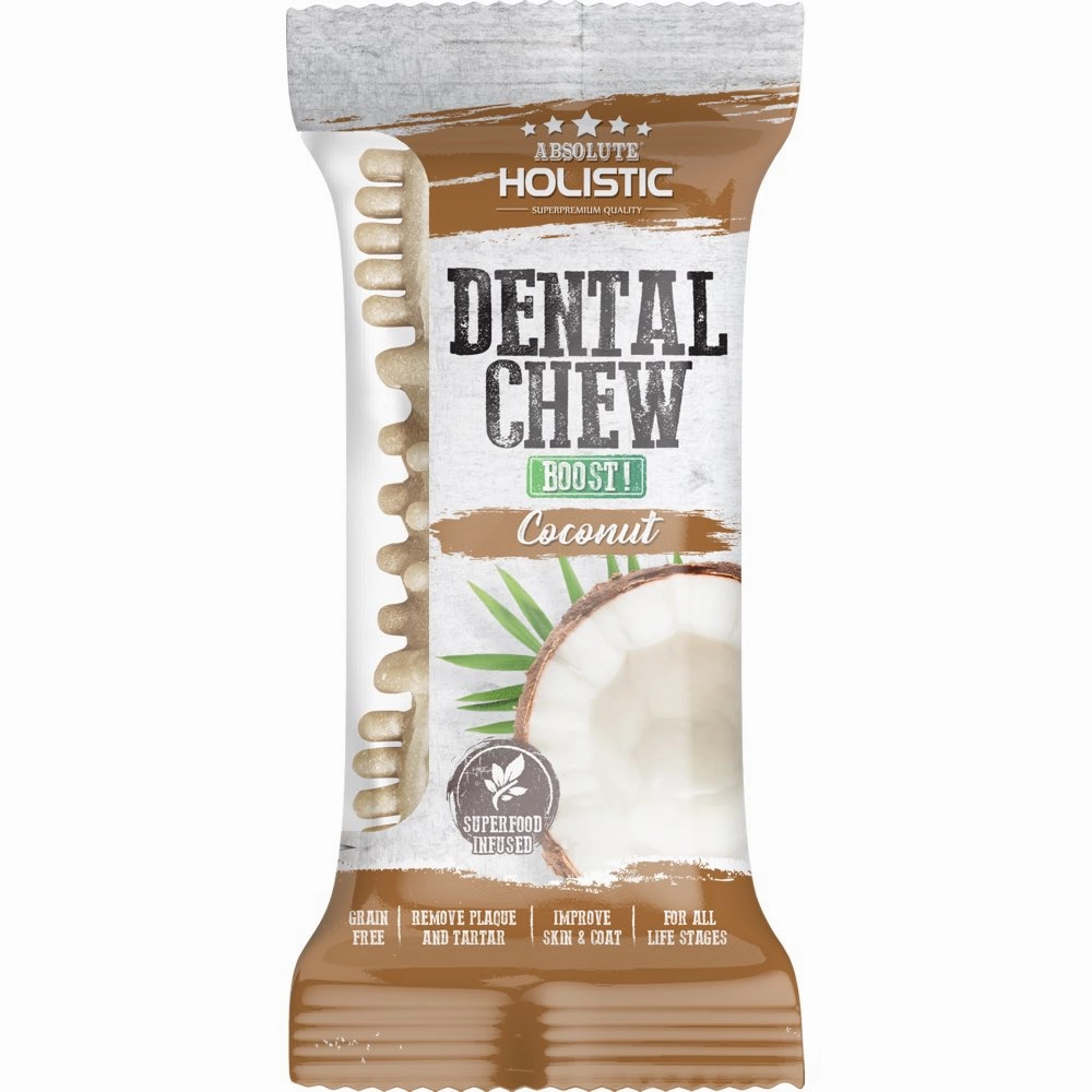 12 FOR $12: Absolute Holistic Boost Coconut Grain-Free Dental Dog Chew 25g fly trap horse fly spray poultry fly control fly repellent farm fly solution