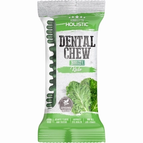 12 FOR $12: Absolute Holistic Boost Kale Grain-Free Dental Dog Chew 25g dog grooming shampoo collar crate feeding supplies