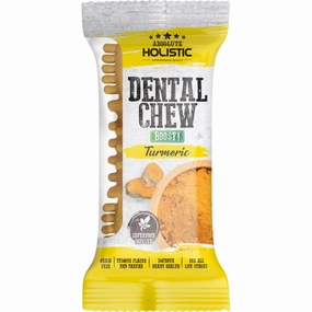12 FOR $12: Absolute Holistic Boost Turmeric Grain-Free Dental Dog Chew 25g dog grooming shampoo collar crate feeding supplies