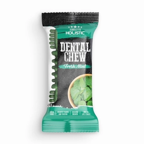 12 FOR $12: Absolute Holistic Mint Grain-Free Dental Dog Chew Treat 25g dog grooming shampoo collar crate feeding supplies