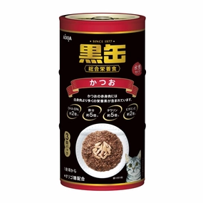 12% OFF: Aixia Kuro-Can 3P Skipjack Tuna Canned Cat Food 160g x 3 cat food cans soft cat food high protein cat food natural cat food senior cat food