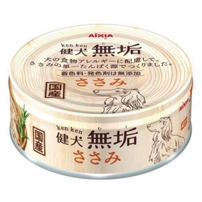 15% OFF: Aixia Ken Ken Muku Pure Chicken Fillet Canned Dog Food 65g dog grooming shampoo collar crate feeding supplies