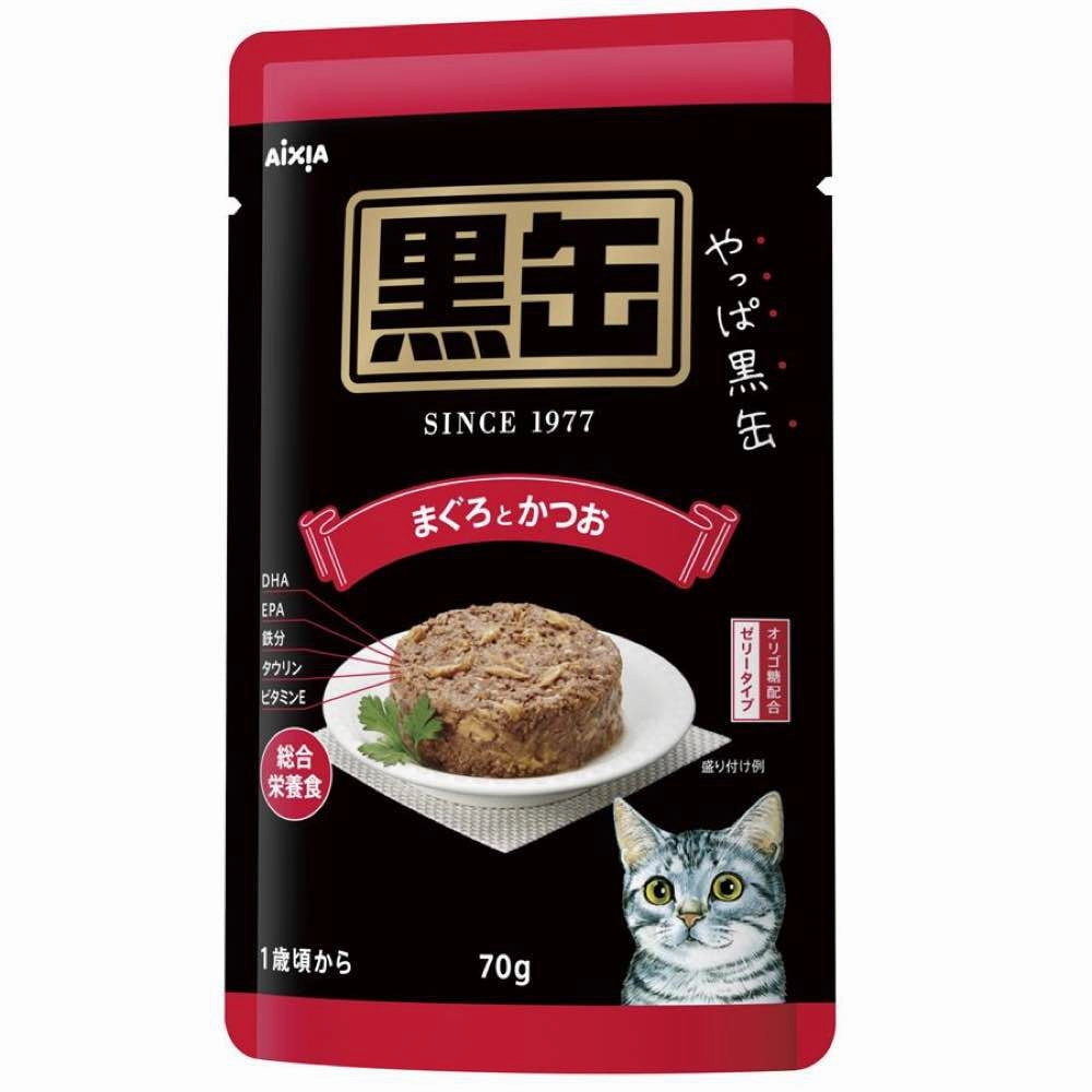 15% OFF: Aixia Kuro-Can Tuna & Skipjack Grain-Free Adult Pouch Cat Food 70g x 12 dog travel bag car seat cover pet carrier for car training leash dog training whistle