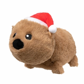 15% OFF: FuzzYard Christmas Felix-Navidad the Wombat Plush Dog Toy dog puzzle toy dog slow feeder dog treat ball dog brain toy dog feeder toy
