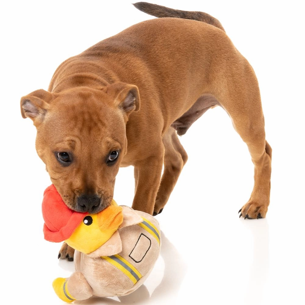15% OFF: FuzzYard Firequacker Plush Dog Toy