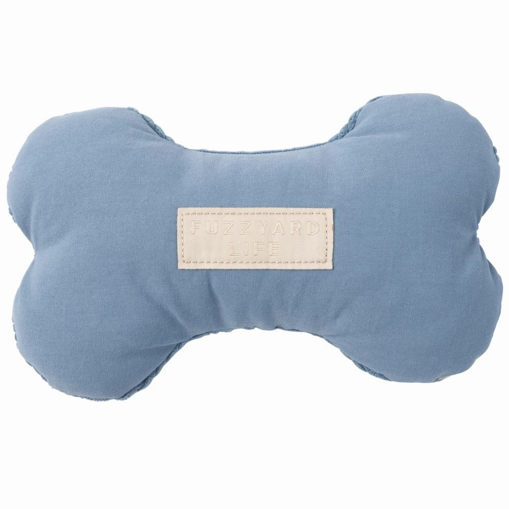 15% OFF: FuzzYard Life Bone Plush Dog Toy (French Blue)
