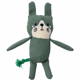 15% OFF: FuzzYard Life Cotton Cat Plush Cat Toy (Myrtle Green) cat treats catnip grass for cats organic cat grass cat grass seeds