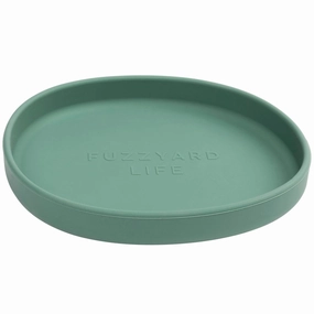 15% OFF: FuzzYard Life Silicone Dish Cat Bowl (Myrtle Green) cat leash cat bowtie cat hat cat bandana cat costume