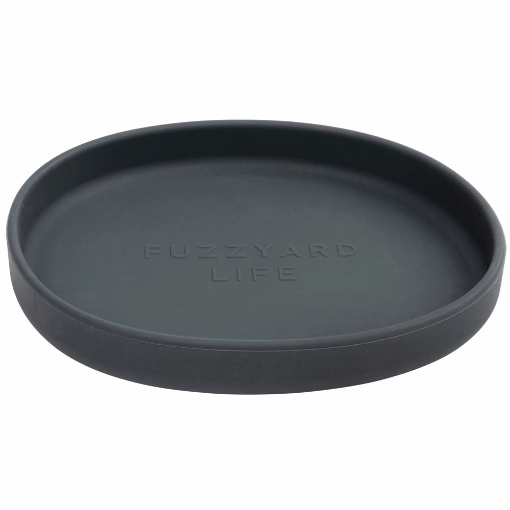 15% OFF: FuzzYard Life Silicone Dish Cat Bowl (Slate Grey) cat leash cat bowtie cat hat cat bandana cat costume