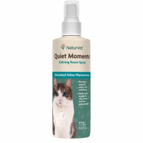 15% OFF: NaturVet Quiet Moments Herbal Calming Spray 8oz pet health pet wellness pet pain relief pet probiotic pet calming