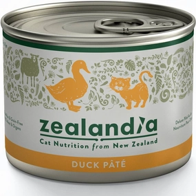 15% OFF: Zealandia Free-Run Duck Pate Adult Canned Cat Food 170g cat food cans soft cat food high protein cat food natural cat food senior cat food