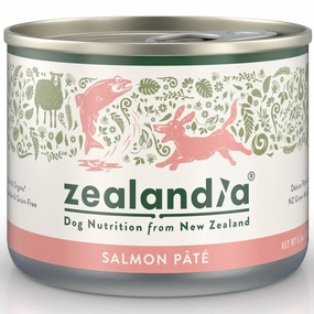 15% OFF: Zealandia Salmon Pate Grain-Free Adult Canned Dog Food 170g dog grooming shampoo collar crate feeding supplies
