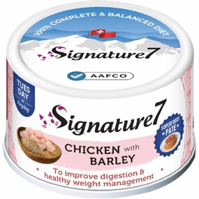 18% OFF: Signature7 Chicken With Barley Pate (Tue) Canned Cat Food 80g cat general supplies cat toys cat grooming cat food cat litter