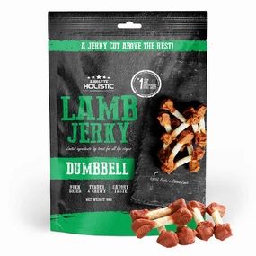 20% OFF: Absolute Holistic Lamb Dumbbell Grain Free Dog Treat 100g dog grooming shampoo collar crate feeding supplies