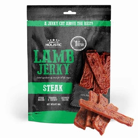 20% OFF: Absolute Holistic Lamb Steak Grain Free Dog Treat 100g dog grooming shampoo collar crate feeding supplies