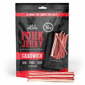 20% OFF: Absolute Holistic Pork & Whitefish Sandwich Grain Free Dog Treat 100g dog grooming shampoo collar crate feeding supplies