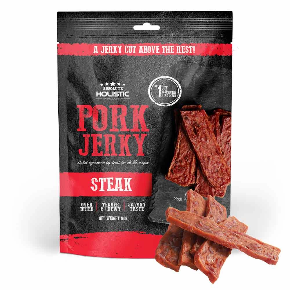 20% OFF: Absolute Holistic Pork Steak Grain Free Dog Treat 100g fly trap horse fly spray poultry fly control fly repellent farm fly solution