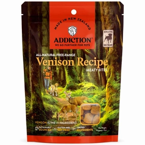 20% OFF: Addiction Meaty Bites Venison Grain Free Dog Treats 4oz fly trap horse fly spray poultry fly control fly repellent farm fly solution