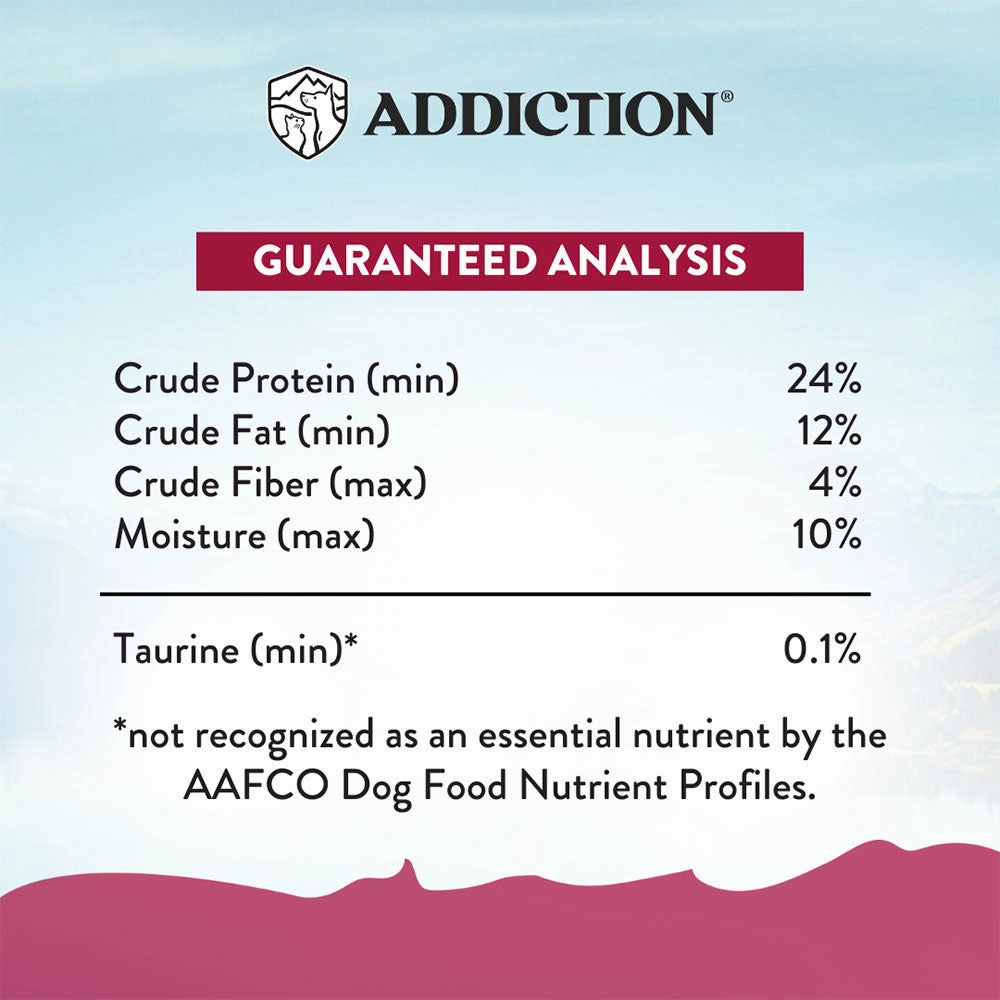 20% OFF: Addiction Viva La Venison Grain-Free Small Breed Dry Dog Food 1.5kg