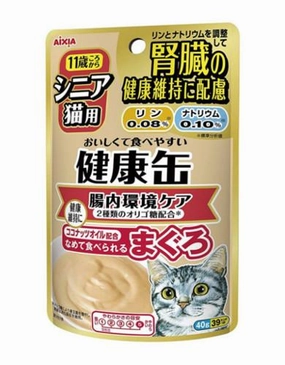 20% OFF: Aixia Kenko Kidney Care Healthy Intestines Senior Pouch Cat Food 40g x 12 cat food cans soft cat food high protein cat food natural cat food senior cat food