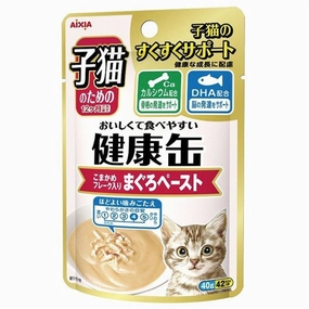 20% OFF: Aixia Kenko Tuna Paste Kitten Pouch Cat Food 40g x 12 cat general supplies cat toys cat grooming cat food cat litter