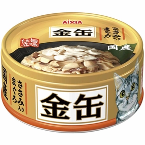 20% OFF: Aixia Kin-Can Mini Tuna with Chicken Fillet Canned Cat Food 70g cat food cans soft cat food high protein cat food natural cat food senior cat food