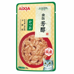 20% OFF: Aixia Kin-Can Rich Tuna With Skipjack Tuna Pouch Cat Food 35g x 12 cat general supplies cat toys cat grooming cat food cat litter