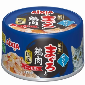 20% OFF: Aixia Kin-can Tuna & Chicken with Dried Skipjack Canned Cat Food 70g cat general supplies cat toys cat grooming cat food cat litter