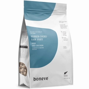 20% OFF: Boneve Beef & Chicken Digestive & Immune Support Grain-Free Freeze-Dried Raw Cat Food cat general supplies cat toys cat grooming cat food cat litter
