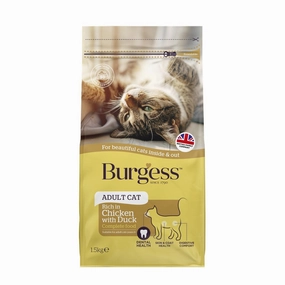 20% OFF/BUNDLE DEAL: Burgess Chicken & Duck Adult Dry Cat Food kitten food wet kitten food kitten milk kitten treats grain free kitten food