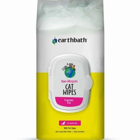 20% OFF: Earthbath Hypo-Allergenic Cat Wipes 100pc dog leash leather leash nylon leash long leash dog chain leash