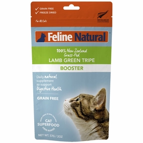 20% OFF: Feline Natural Lamb Green Tripe Booster Freeze Dried Cat Food 57g cat grass snacks cat grass planter cat digestive aid catnip spray cat herbal treats
