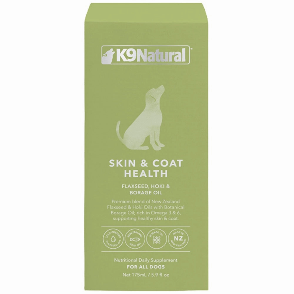 20% OFF: K9 Natural Skin & Coat Health Oil Dog Supplement 175ml