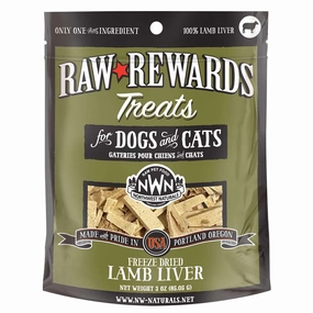 20% OFF: Northwest Naturals Raw Rewards Lamb Liver Freeze-Dried Dog & Cat Treats 3oz dog grooming shampoo collar crate feeding supplies