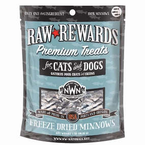 20% OFF: Northwest Naturals Raw Rewards Minnows Freeze-Dried Dog & Cat Treats 1oz dog chew toys dog dental chews durable chew toys puppy chew toy bone chew