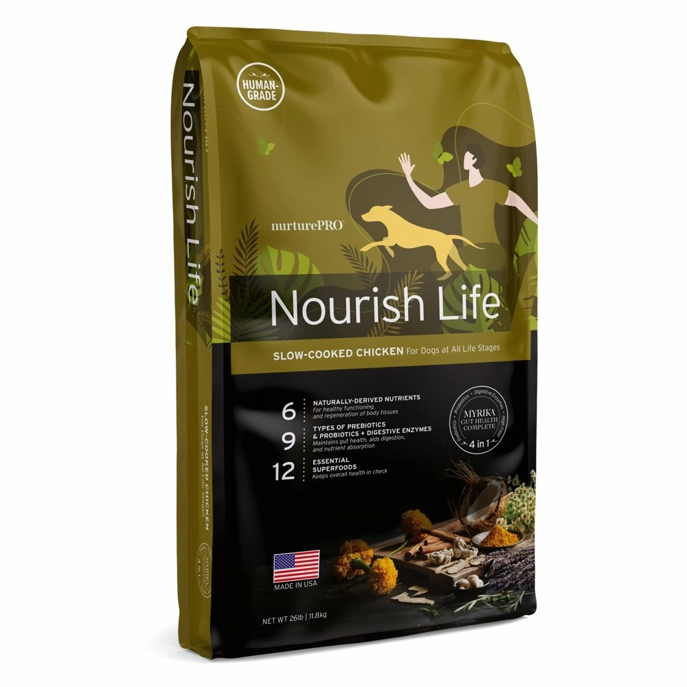 20% OFF: Nurture Pro Nourish Life Chicken Puppy & Adult Dry Dog Food dog grooming shampoo collar crate feeding supplies