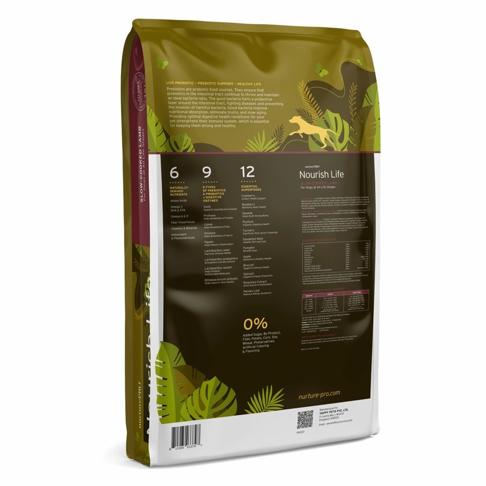 20% OFF: Nurture Pro Nourish Life Lamb Adult Dry Dog Food