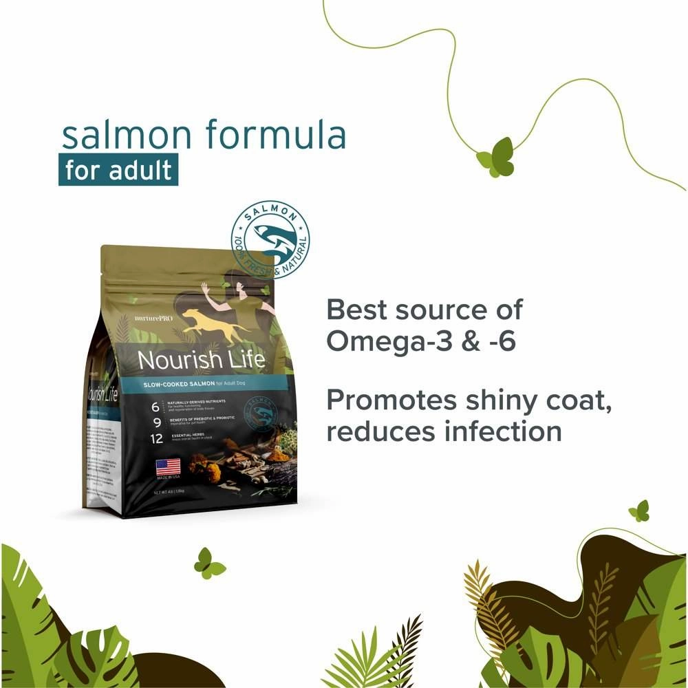 20% OFF: Nurture Pro Nourish Life Salmon Adult Dry Dog Food