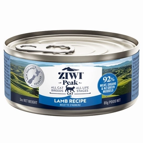 20% OFF: Ziwi Peak Lamb Grain-Free Canned Cat Food 85g cat food cans soft cat food high protein cat food natural cat food senior cat food