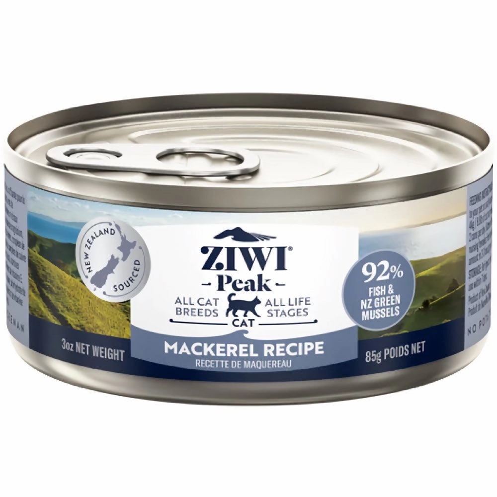 20% OFF: Ziwi Peak Mackerel Grain-Free Canned Cat Food 85g cat general supplies cat toys cat grooming cat food cat litter
